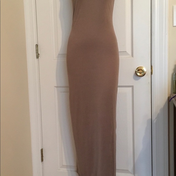Oh My Julian brown/beige Maxi Woven back sz Large. - Picture 8 of 8